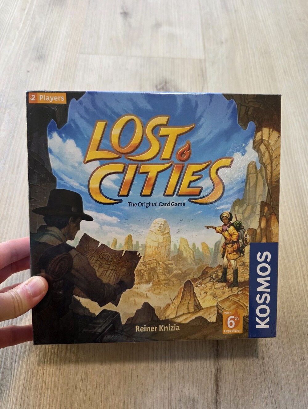 Lost Cities Cg With 6th Expedition Board Game